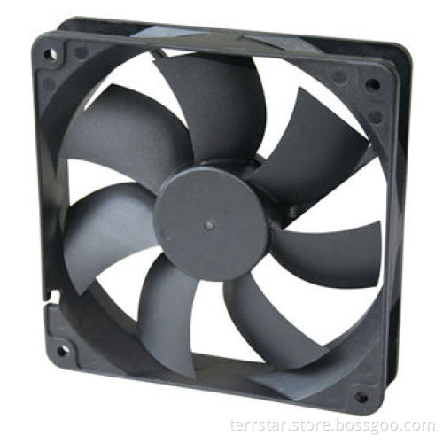 DC Fan, 12V, 24V, 120 x 120 x 25mm, Available in PWM and FG